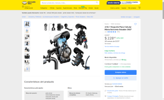 Soporte Celular 360° 2 en 1 por $229 | Oferta Mercado Libre