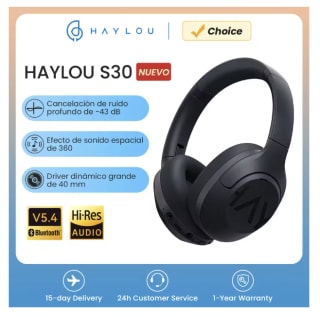 HAYLOU S30 Auriculares Inalámbricos 43dB ANC por 23,50€