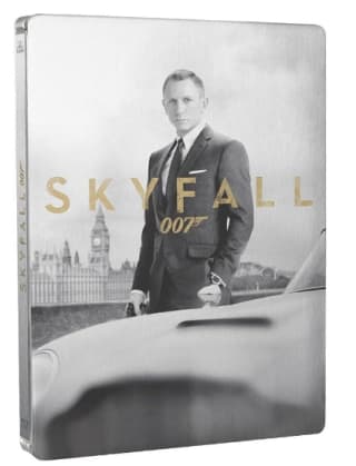 Coffret Blu-Ray & DVD Skyfall Steelbook Édition limitée avec Cartes à 5,84€