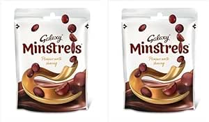 Galaxy Minstrels Milk Chocolate Pouches 125g x 2 on Amazon S&S Deal