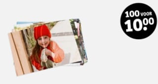 Fotoafdrukken (10x15cm) - 100 voor €10 bij Kruidvat