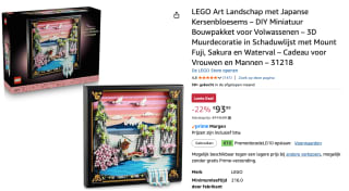 LEGO® ART 31218 Japanse kersenbloesemlandschap voor €84,71 bij Amazon Expired