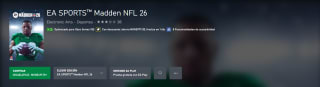 EA SPORTS Madden NFL 26 por $420 | Oferta Xbox Store
