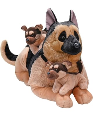 Peluches 76cm Perros Pastor Alemán por 9.99€.