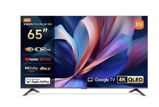 TV Xiaomi 65 A Pro 65" QLED 4K Google TV negro por 330€