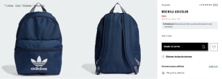 Mochila Adidas Adicolor por $406