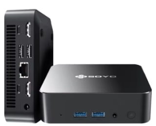 SOYO M4 Pro Mini PC Intel Twin Lake N150 16GB RAM 512GB SSD voor €106,95