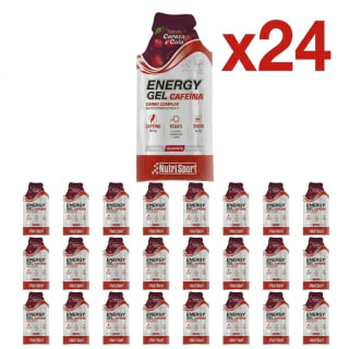 Nutrisport Energy Gel Cereza & Cola con Cafeína 24 x 35g por 9.99€