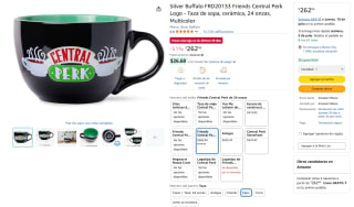 Taza de Sopa Silver Buffalo Friends Central Perk 24oz $263 | Amazon