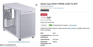 ASUS Case AP201 PRIME CASE TG voor €58,99 bij Amazon