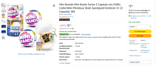 Mini Brands - Books Capsule voor €5,90