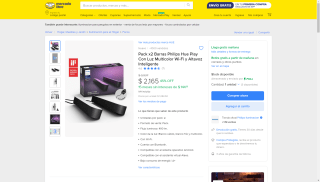 Barras Philips Hue Play Multicolor Wi-Fi por $2,165 | Oferta Mercado Libre