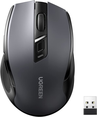 UGREEN Wireless Mouse, 40dB Silent Computer Mouse, Ultra-long Battery Life, Ultraligh