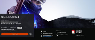 Ninja Gaiden 4 por $675 | PlayStation Turquía