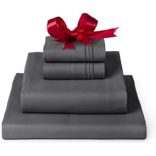 Juego De Sabanas King + Fundas De Almohada Gris por $25.990