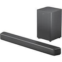 Philips TAB5309 Soundbar 2.1 met draadloze subwoofer voor €99 bij de Mediamarkt