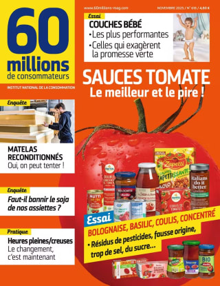 Obtenez 1 an d'abo au magazine 60 Millions de consommateurs à 29€