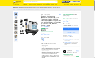 Limpiadora de Alfombras Greenote por $1,573 | Mercado Libre