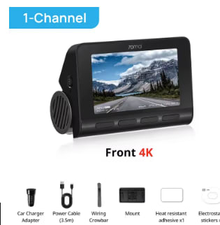 70mai 4K Dashcam Single-Channel voor €111,99 dmv code bij Aliexpress