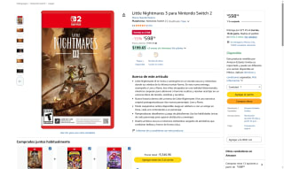 Little Nightmares III para Switch 2 por $599 | Oferta Amazon