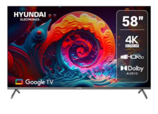 Smart TV 58" UHD 4K LED Hyundai + Asador Wrangler Chargri por $6,799 | HEB