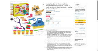 Kit Veterinario Play-Doh por $245 | Oferta Amazon