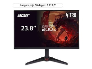 Acer Nitro VG0 Gamemonitor voor €88 bij de Mediamarkt