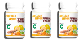 3 x Natural Sprint Cúrcuma 5000mg 130 comprimidos vegetales con vitamina C a 17.97€