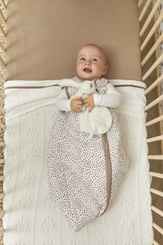 Meyco Romantische Bloemen Wiegdeken - offwhite - 75x100cm voor €17,79 bij Bol