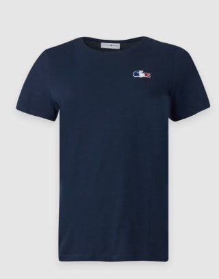 T-shirt de sport - bleu marine à 12,50€
