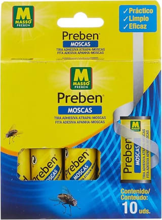 Tira atrapa moscas pack 10 unidades por 2,74€
