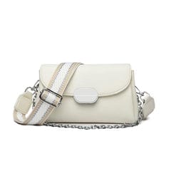 Bolso bandolera de piel con 3 compartimentos por 6.99€