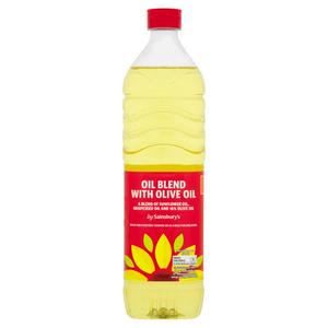 Sainsbury’s Oil Blend with Olive Oil 1L for 75p Grocery Deal