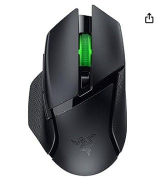 Razer Basilisk V3 X HyperSpeed Ratón inalámbrico p/juegos Oferta $33.685 en Amazon