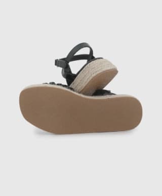 COLLOKY | Sandalia de Niña Negra con Velcro $11.996 solo en Falabella.com