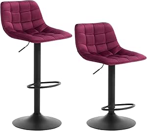 Lot de 2 tabouret de bar WOLTU au prix de 75,99€