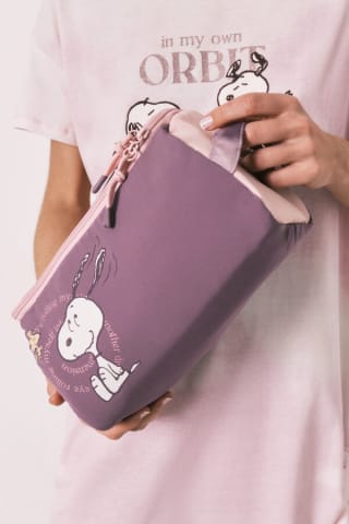 Women’Secret Neceser Grande Morado Snoopy por 10.79€