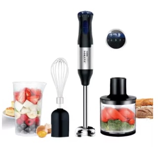 Batidora de Mano 4 en 1, 1000W + accesorios por 19.54€