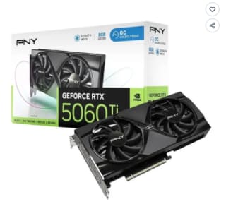 PNY - Carte graphique - GeForce RTX™ 5060 Ti - 8GB à 418,17€