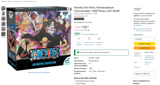 Novelty One Piece Rompecabezas coleccionable 1000 piezas por $132 en Amazon