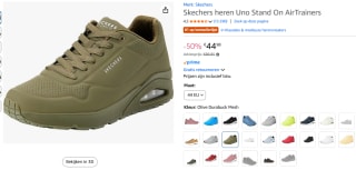 Skechers UNO Stand On Air Trainers voor €44,98 bij Amazon