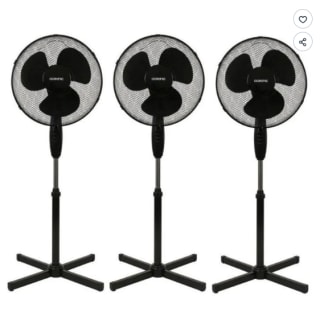 Lot de 3 ventilateurs de pied Oceanic à 74,97€