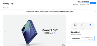Samsung Galaxy Z Flip 7 512GB por $14,903