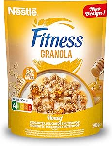 Granola Nestlé Fitness Miel pack 2x300g por 3,60€.