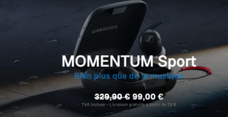 Ecouteurs Sennheiser Momentum Sport à 99€