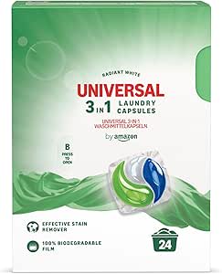 Amazon 3-in-1 Laundry Capsules 24 Washes – £2.84 Subscribe & Save Deal