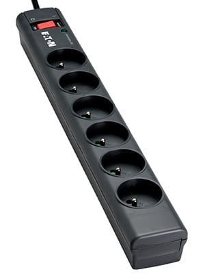 Multiprise/Parafoudre Eaton - Protection Strip 6 FR, 6 Prises FR à 11,20€