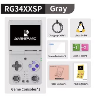 Anbernic RG34XXSP Consola Portátil por 49,12€