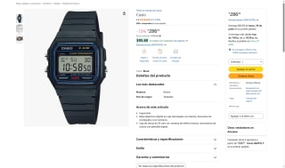 Reloj Casio F-91W por $287 | Oferta Amazon