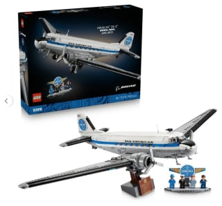 LEGO Icons Douglas DC-3 Pan Am passagiersvliegtuig voor €189,99 bij Intertoys
